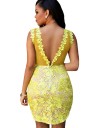 Rochie Scurta din Dantela LC22685Y7 Rochie Scurta din Dantela LC22685Y7